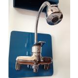 VÒI RỬA BÁT NÓNG LẠNH CẮM TƯỜNG CẦN MỀM VT13