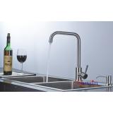 Vòi rửa chén cắm chậu nóng lạnh sunzin - inox 304