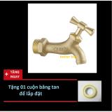 Vòi vặn đồng Caesar ren ngoài 25mm