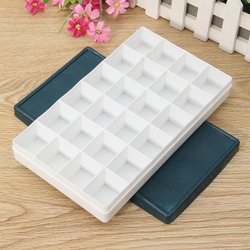 Mua Watercolor Paint Palette Professional Art Plastic Palette Watercolor Palette Art Supplies 24 lattice - intl