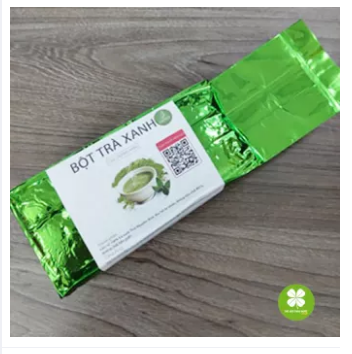 100gram bột trà xanh nguyên chất dtx185