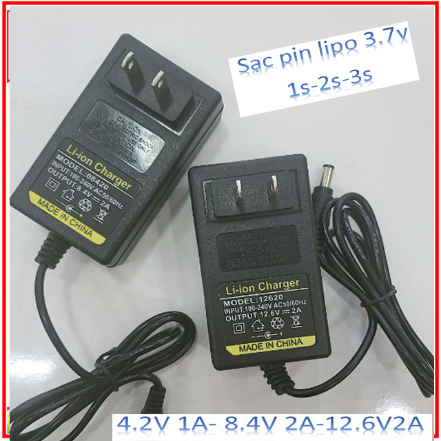 sạc pin lipo 3s 12.6v2a,