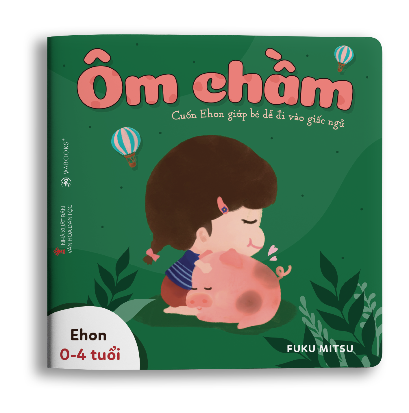 Sách ehon - ôm chầm - dành cho trẻ từ 0 - 4 tuổi