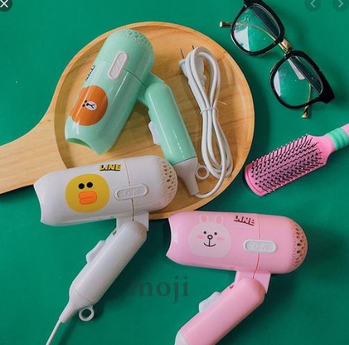 Máy sấy tóc tiện ích gấp gọn hình thú