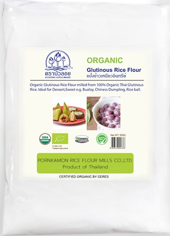 Bột gạo nếp hữu cơ Floating Lotus 500g