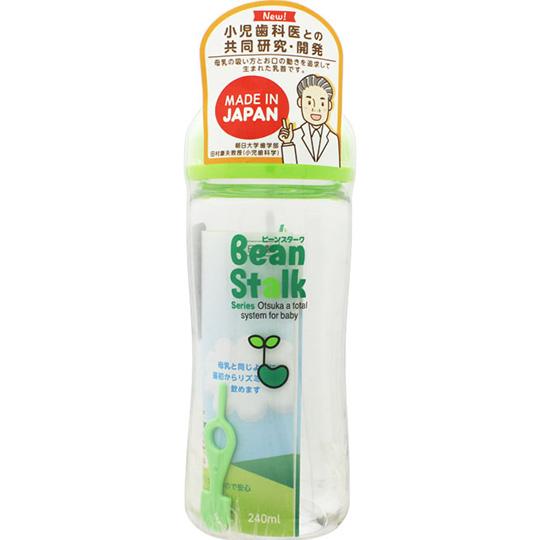 Bình sữa BeanStalk cổ rộng 240ml - Nhật Bản