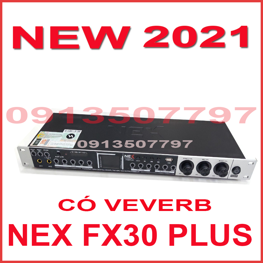 Vang cơ nex fx30 plus chống hú 7 cấp