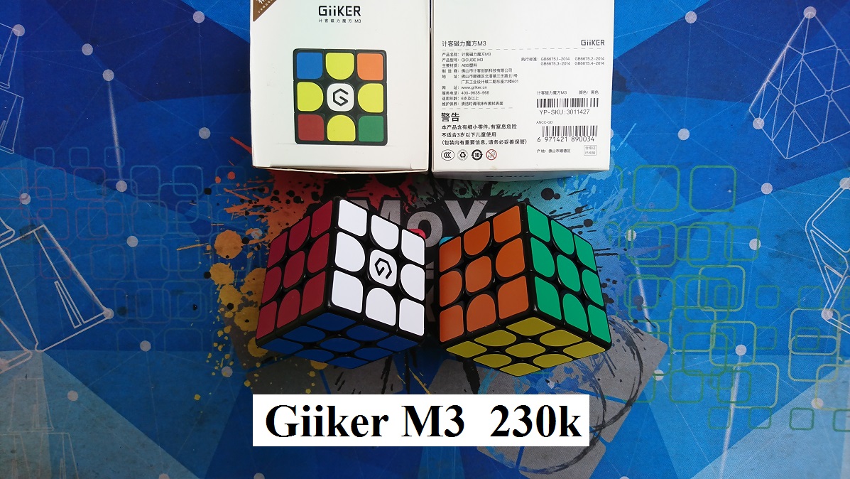 Rubik 3x3x3. giiker m3