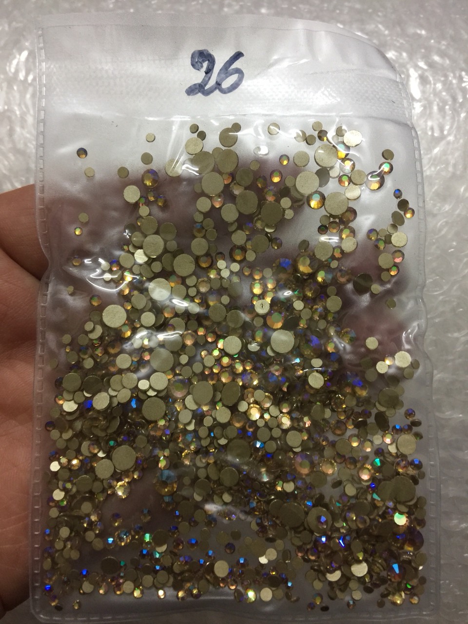 [26] túi đá tiệp trang trí chăm sóc móng làm nail shop nailart