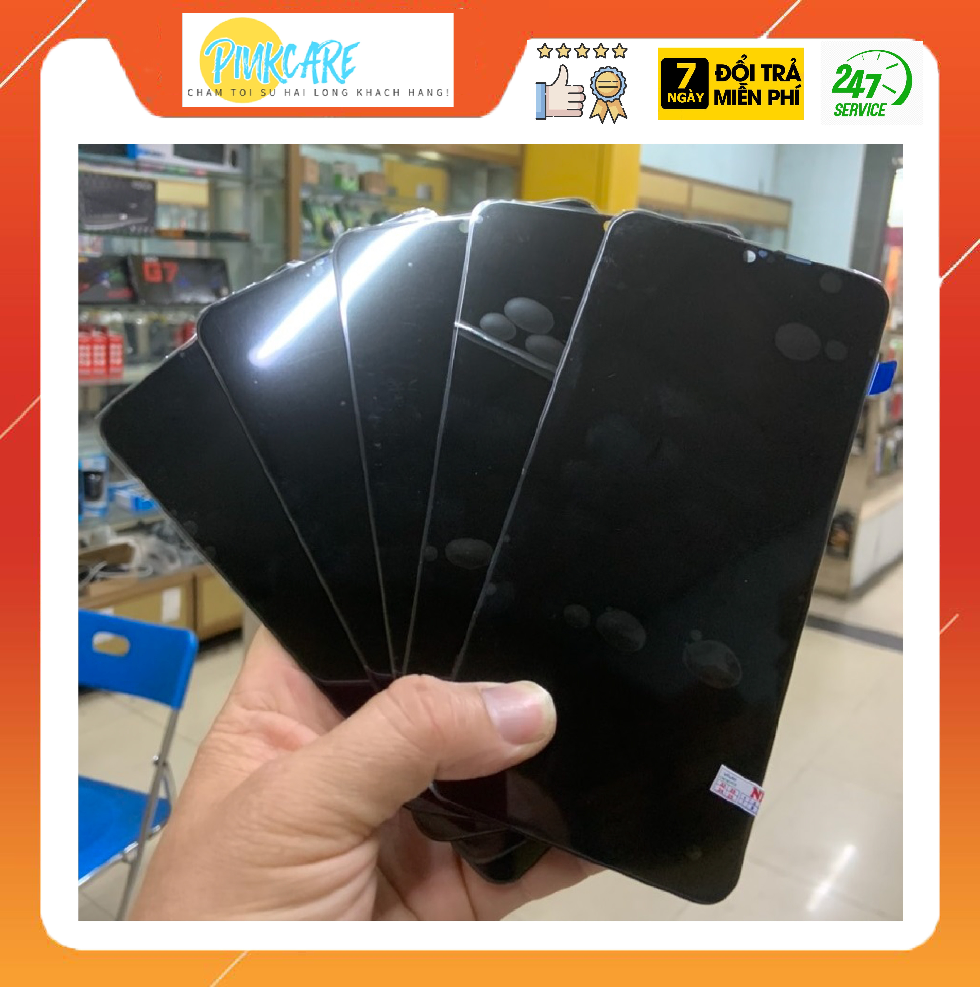 Màn hình zin new oppo a7/a5s/a12
