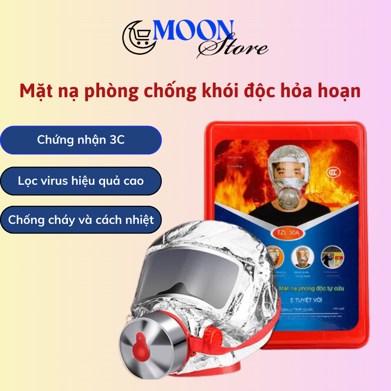 Mặt nạ phòng khói, thoát hiểm khẩn cấp, PCCC