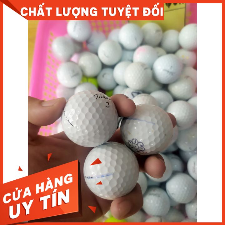 10 QUẢ BÓNG Golf, bóng golf Titleist, bóng golf chất lượng tốt, giá siêu rẻ