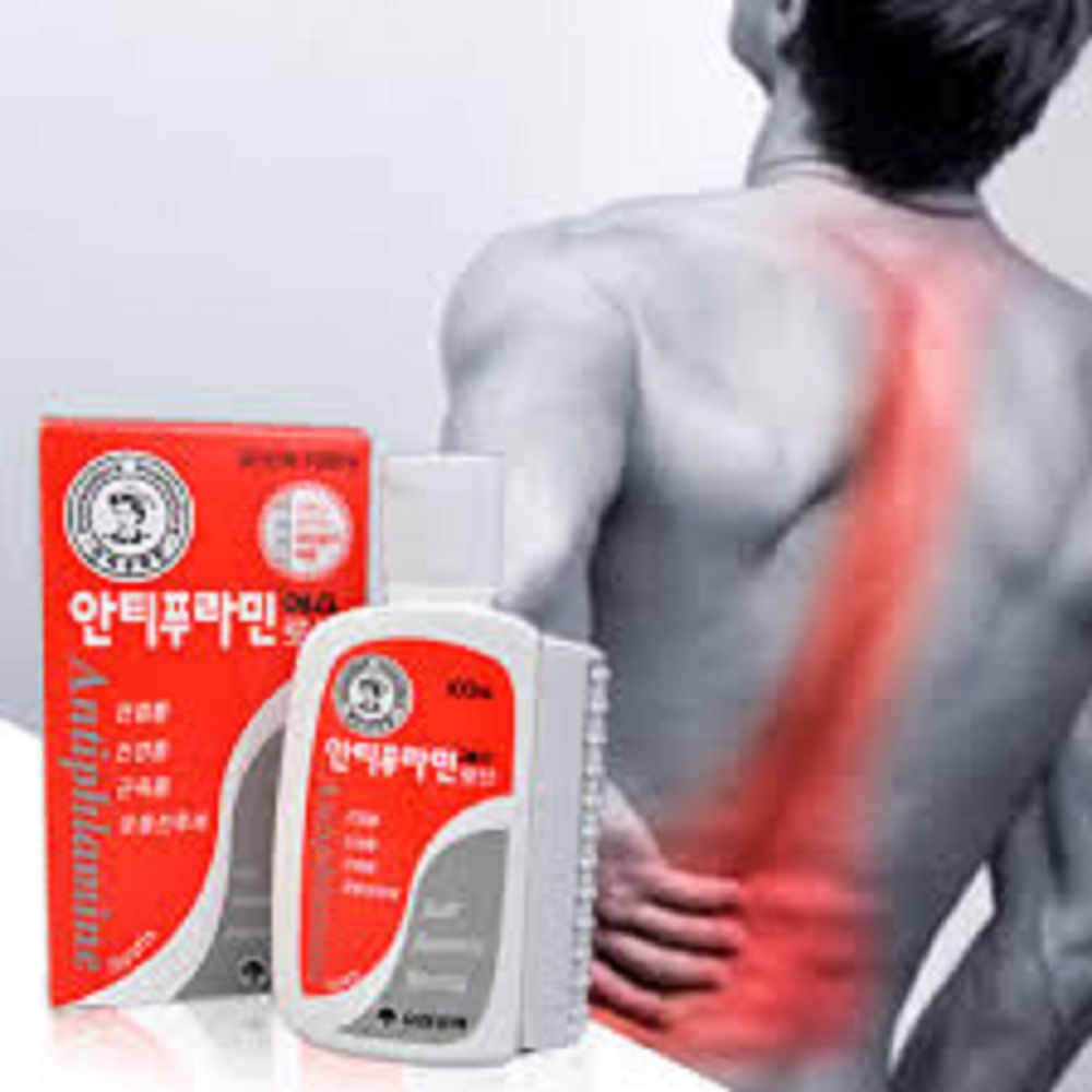 Dầu Nóng Xoa Bóp Antiphlamine từ Hàn Quốc 100ml