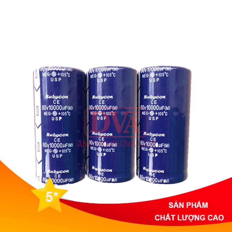 Tụ nguồn 10000uf 80v rubycon
