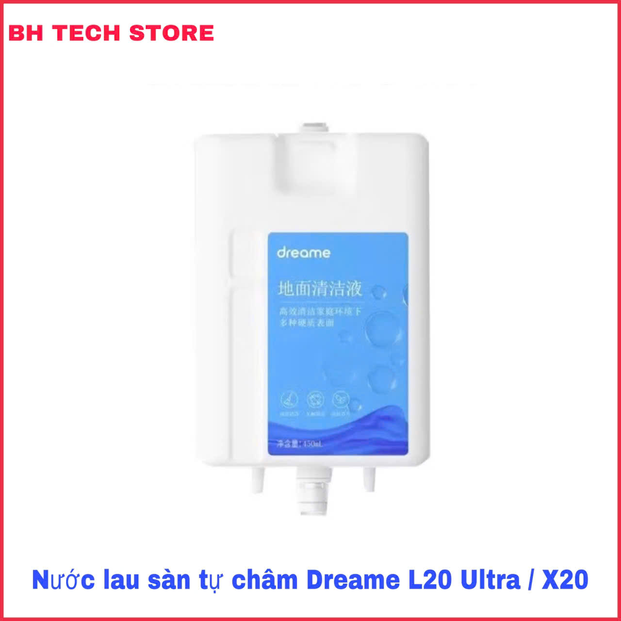 ( Hàng chính hãng ) Nước lau sàn tự châm dành cho Robot Dreame L20 Ultra / X20 Ultra.