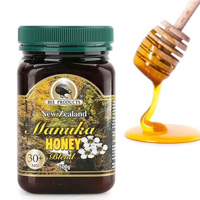 Mật ong manuka honey blend 30+mg 500mg bee products new zealand extaste
