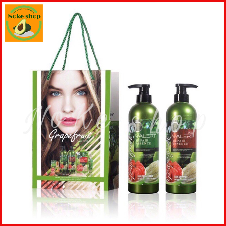 Cặp gội xả tinh chất bưởi chống rụng tóc 850mlx2