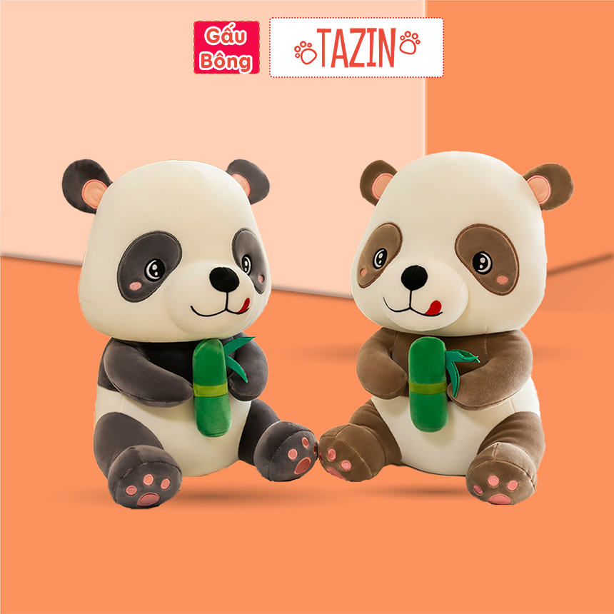 Gấu bông gấu trúc ngồi tazin shop, gấu trúc panda bông cute