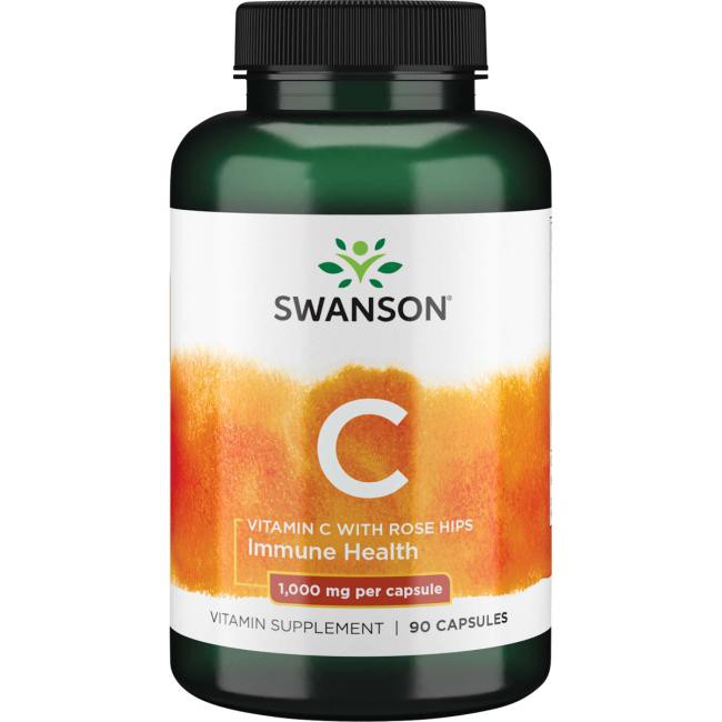 [HCM]VITAMIN C Tăng Cường Sức Đề Kháng Swanson Vitamin C 1000 mg [30 - 90 -250 viên] - Chính Hãng - Muscle Fitness 1