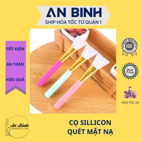 Cọ-chổi sillicon quét mặt nạ cao cấp - cọ quét mặt nạ chất liệu silicon cao cấp