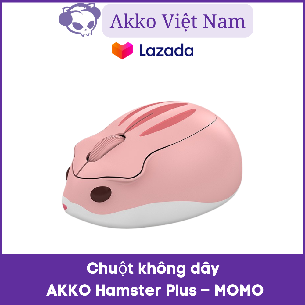 Chuột không dây AKKO Hamster Plus – MOMO
