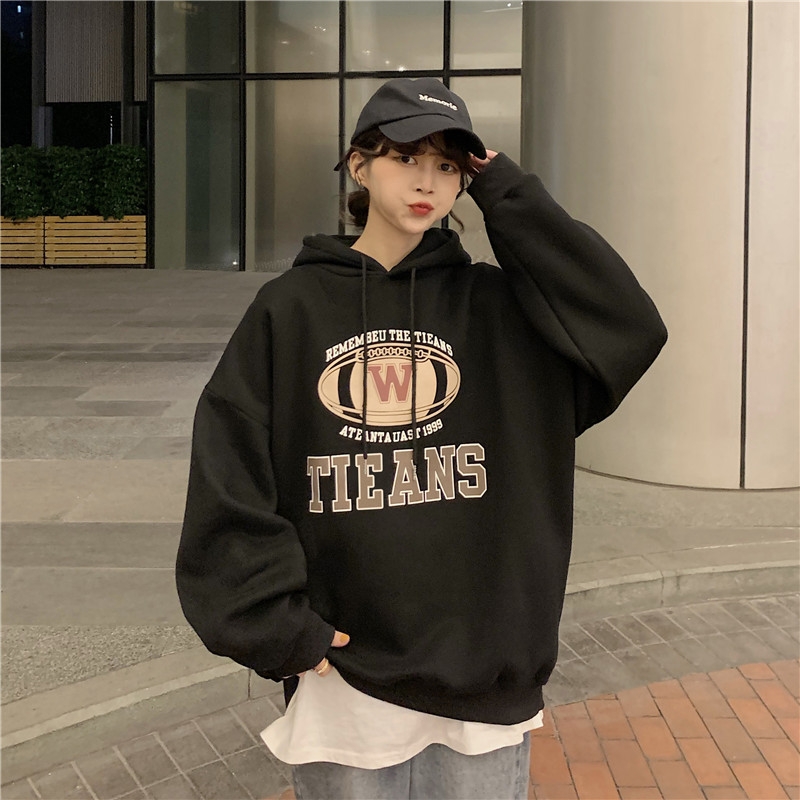 Áo nỉ cotton hoodie siêu cá tính năng động
