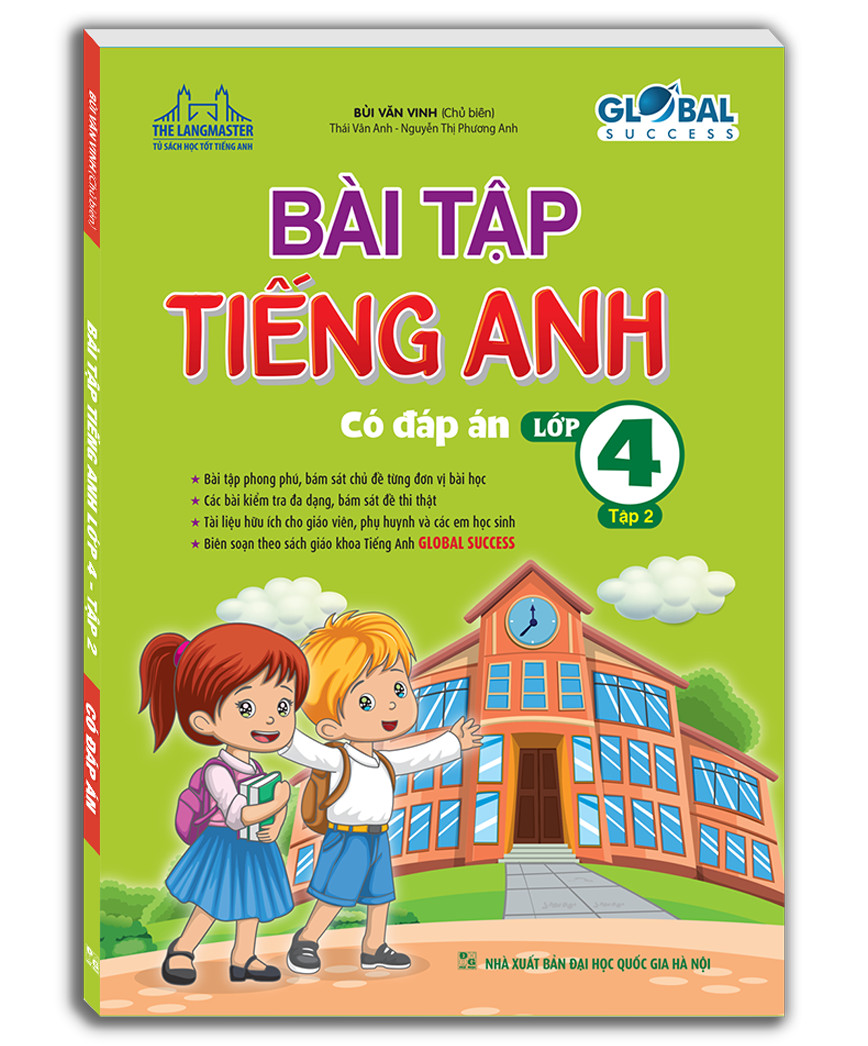 Sách - GLOBAL SUCCESS - Bài tập tiếng anh lớp 4 tập 2