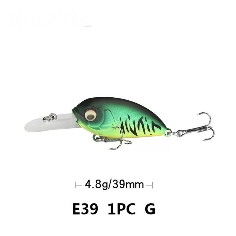 Mồi giả câu cá E39 mồi câu lure cá tráp, lure cá lóc hiệu quả