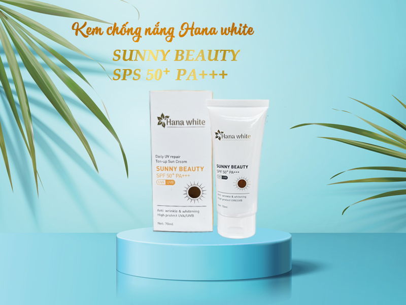 Kem chống nắng Hana white -Sunny Beauty 70ml