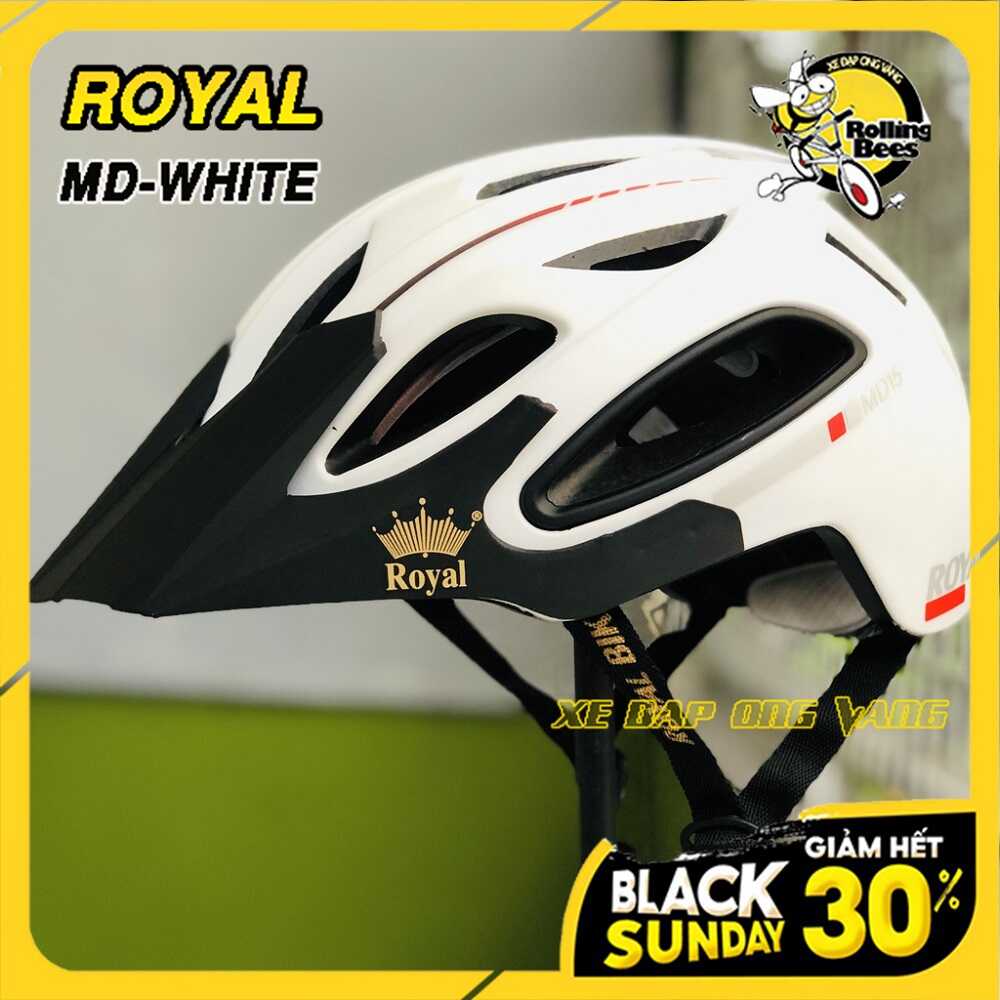 Mũ bảo hiểm xe đạp cao cấp md15 chính hãng royal helmet