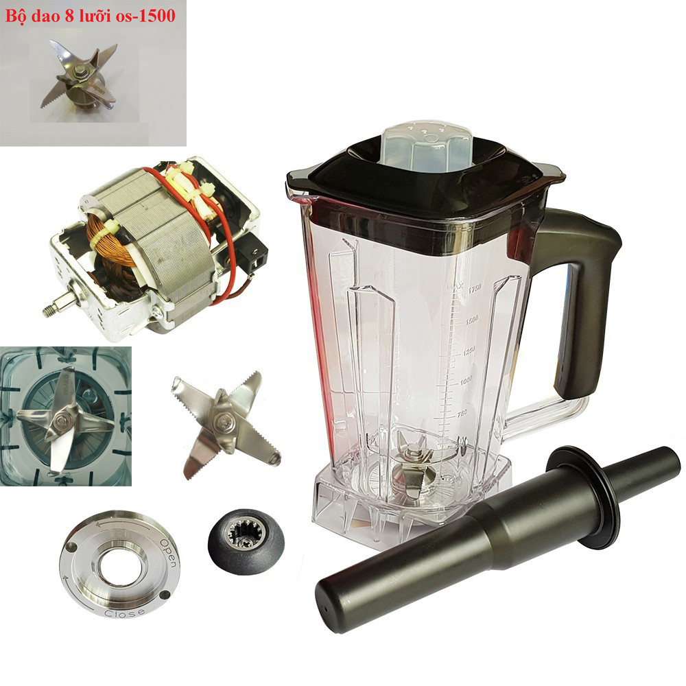 Linh kiện bán rời của máy xay sinh tố công nghiệp Osako os-1500, Bộ dao ngẫu nhiên