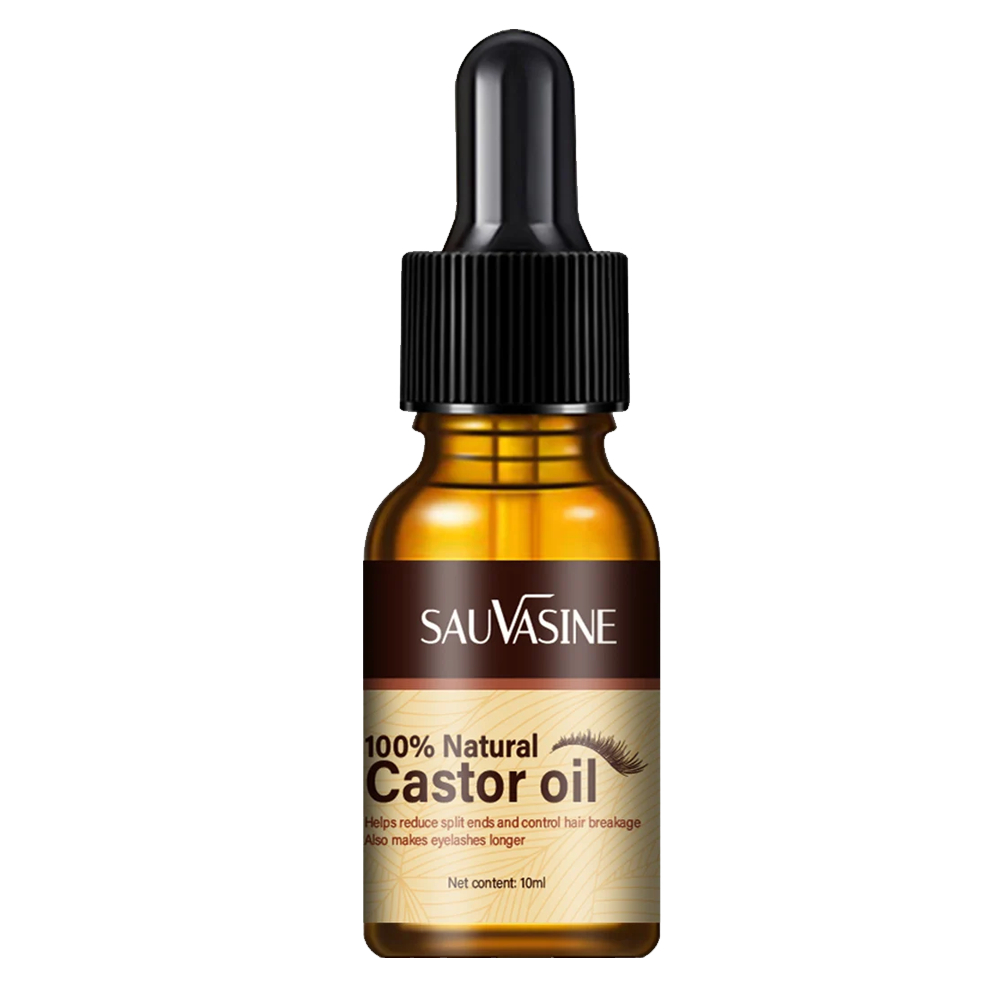 Kích Mọc Mi Dài Và Dày Sauvasine Castor Oil dưỡng mi dài nhanh hiệu quả rõ rệt sau 2 tuần - 10ml