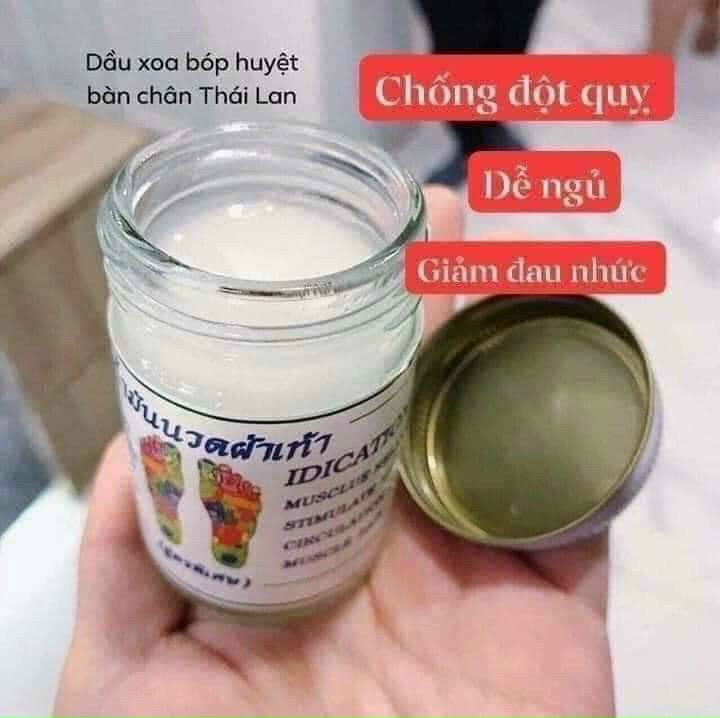 Dầu cù là massage huyệt đạo bàn chân thái lan 1 hũ 50g