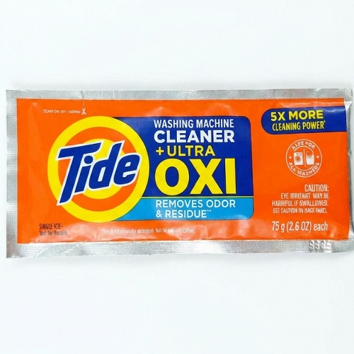 Bột tẩy rửa máy giặt Tide dành cho máy giặt cửa trước và cửa trên ( 75 g 1 gói lẻ ) (Mỹ)
