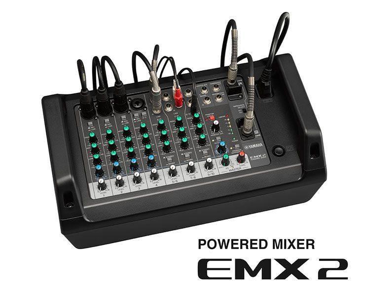 Mixer liền công suất yamaha emx-2