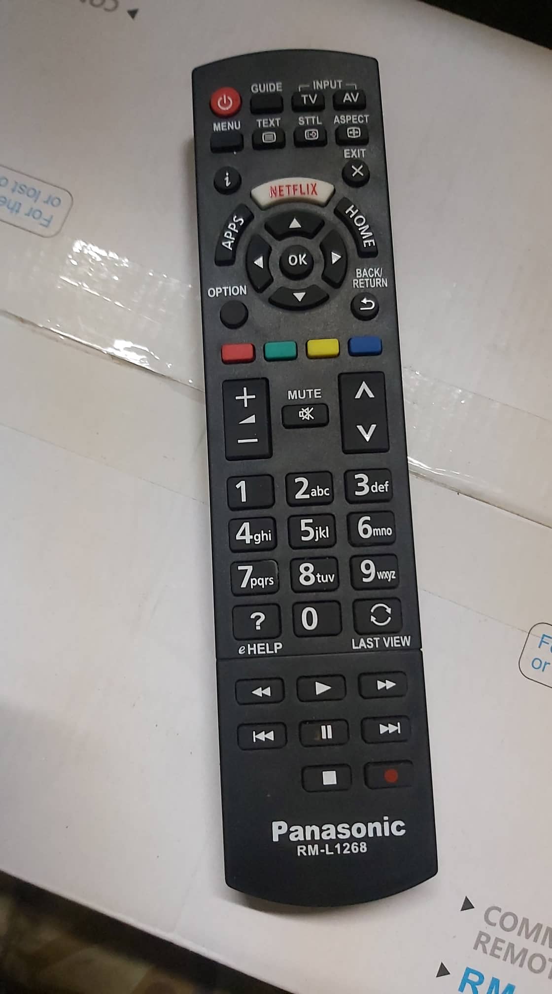 Điều khiển tivi panasonic LCD1268