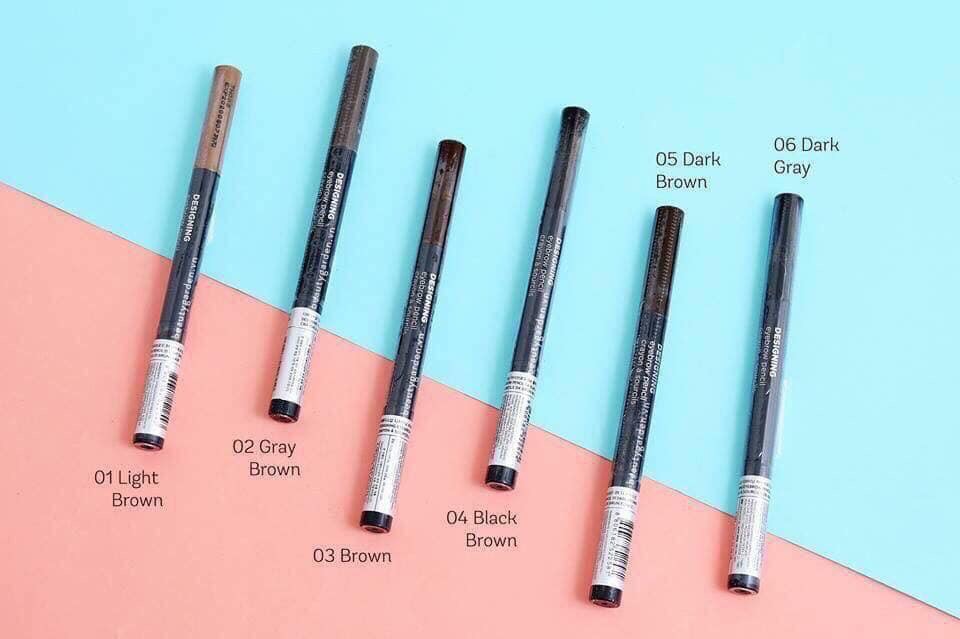 [HCM]Chì kẻ chân mày 2 đầu Hàn Quốc - The Face Shop Designing Eyebrow Pencil