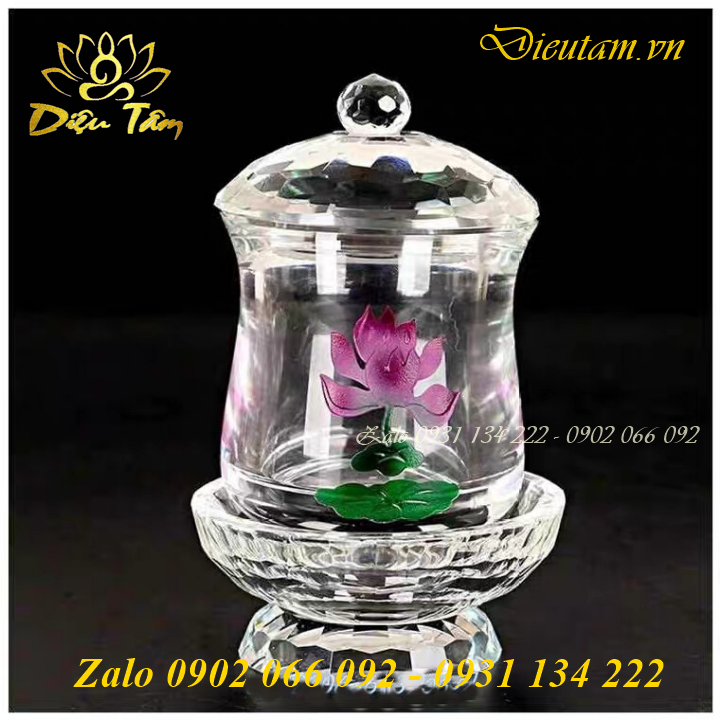 Ly nước thờ, chén thờ cúng bày bàn thờ