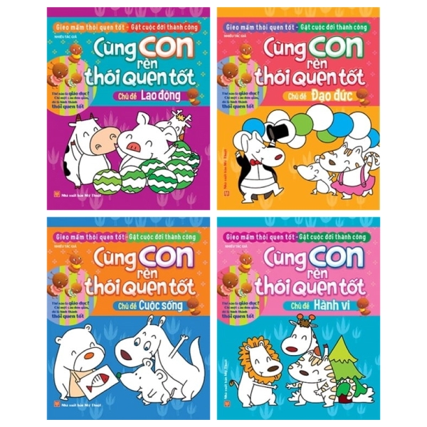 Fahasa - combo sách hay cùng con rèn thói quen tốt
