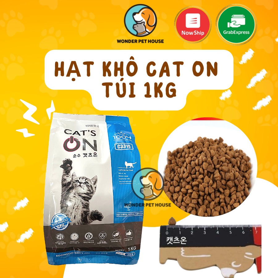 Hạt cho mèo cat's on hàn quốc caton catson