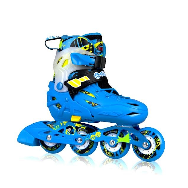 Giày patin flying eagle bkb k7 xanh + bảo hộ tay chân + mũ bảo hộ