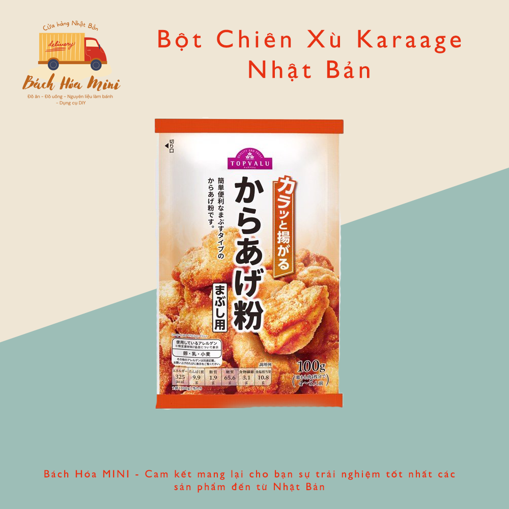 Bột chiên xù karaage - bách hóa mini nhật bản