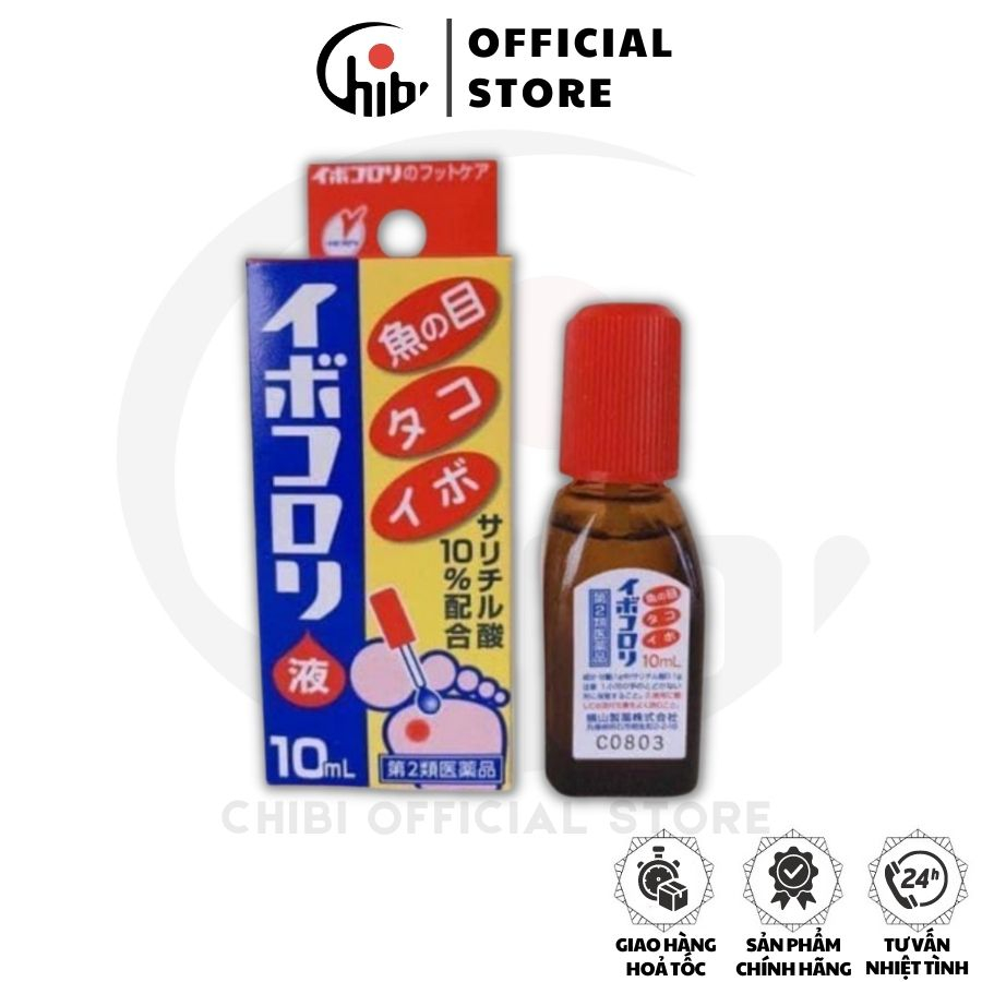 Tinh chất bôi mụn cóc Ibokorori Nhật Bản, giúp bạn thoát khỏi sự phiền toái, khó chịu mà mụn cóc mang lại