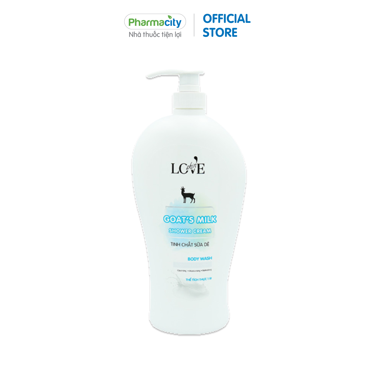 Sữa tắm love skin goat’s milk shower cream