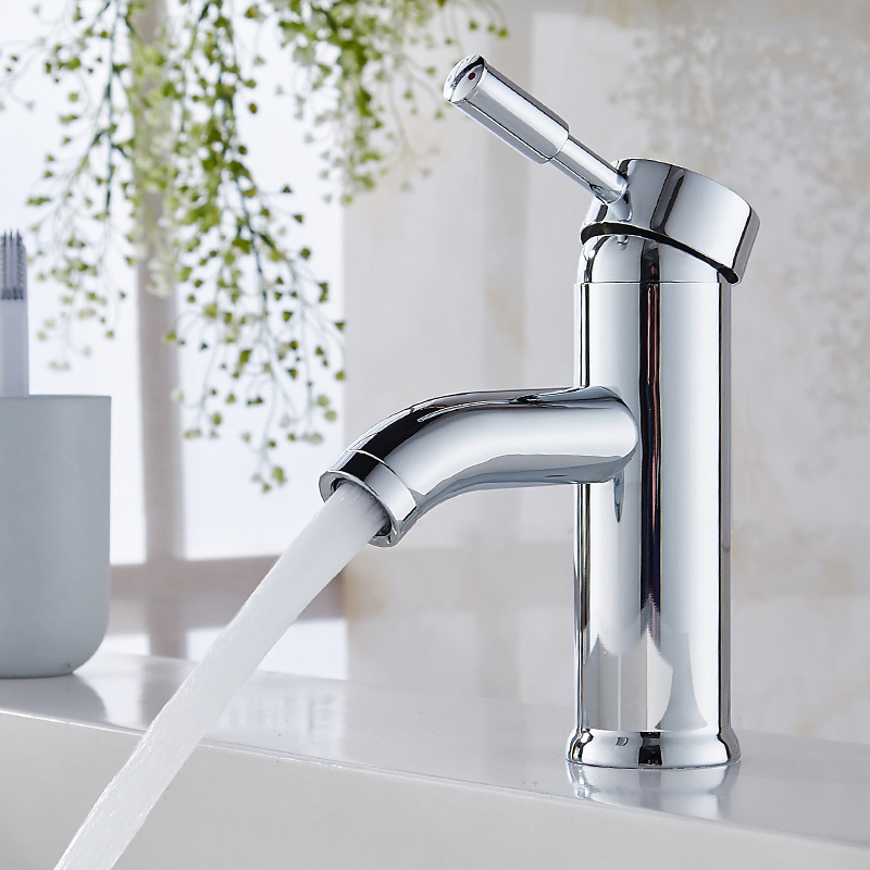 Vòi lavabo nóng lạnh cắm chậu YOAL Dòng 01 trụ
