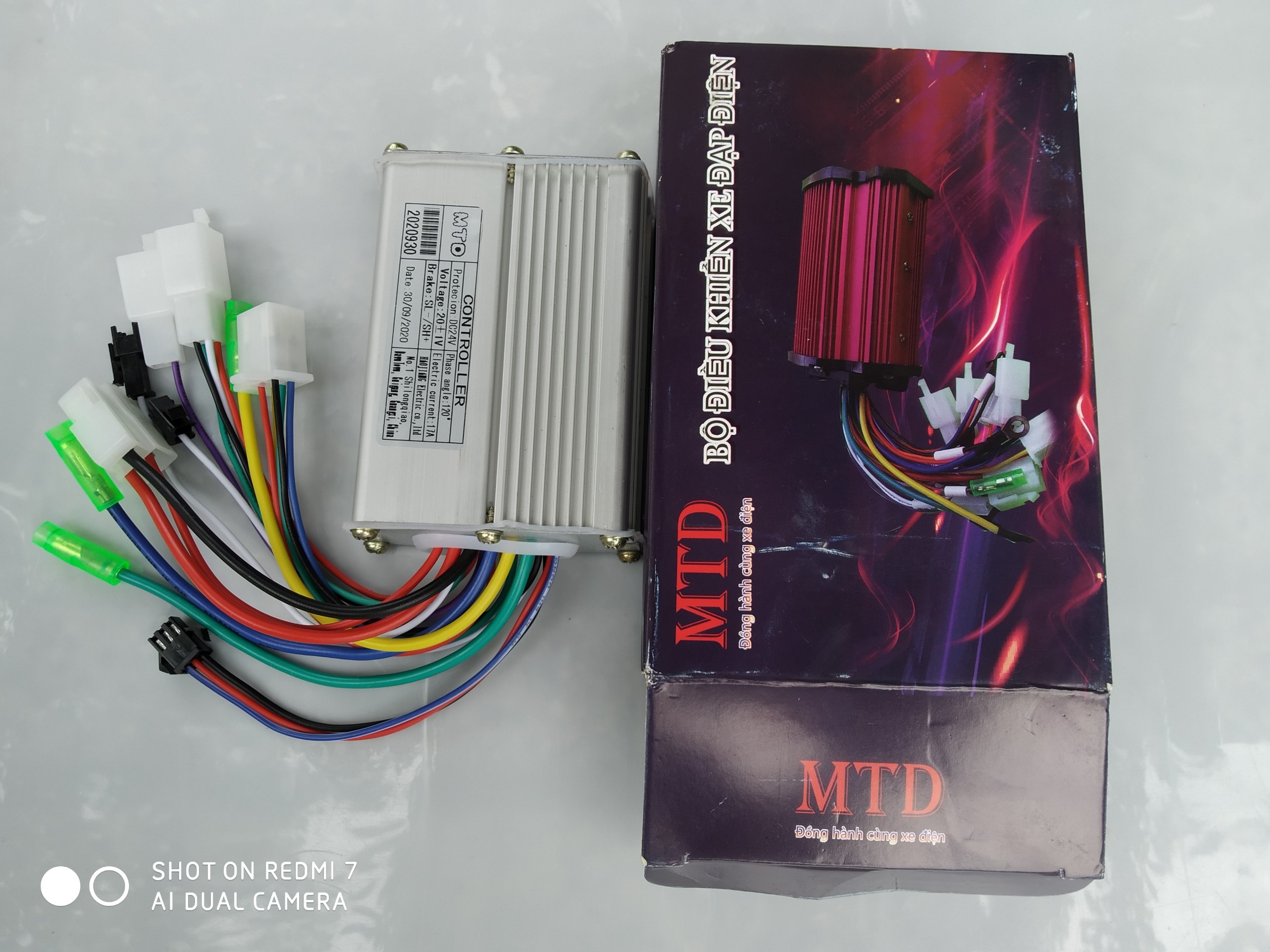 IC- Bo 24V-350W 2 Bình- 3 Pha- Bộ Điều Tốc Xe Đạp Điện XE ĐIỆN MINH THÁI