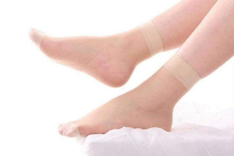 Lố 10 Đôi Tất Da Siêu Dai Chống Nắng, Vớ Chân 2 Màu Đen Da Tại FOR GET ME NOT 888