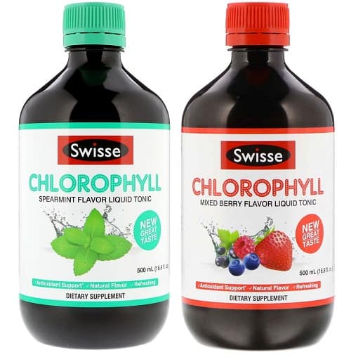 Swisse Chlorophyll Spearmint Úc – Nước diệp lục thanh lọc và giải độc cơ thể