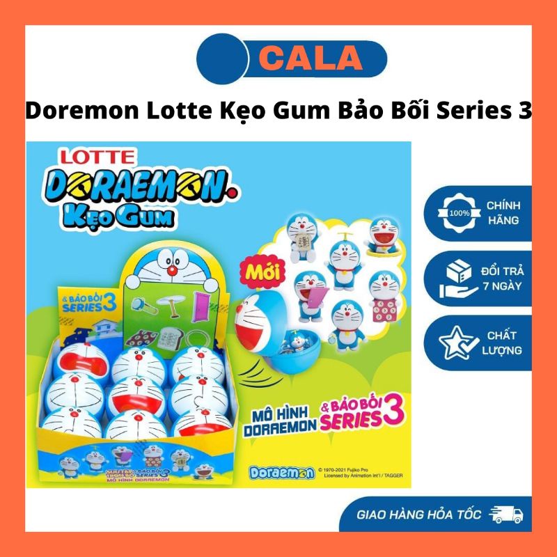 Doraemon Lotte Kẹo Gum Kèm Đồ Chơi