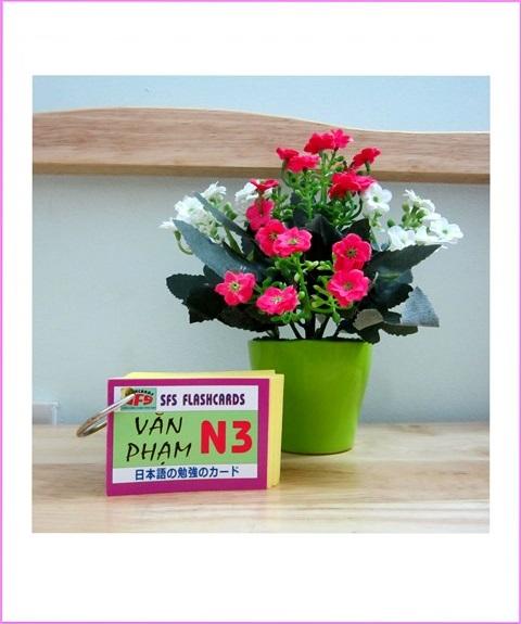 Thẻ Học Ngữ Pháp Tiếng Nhật N3 – 1 xấp (Văn Phạm)